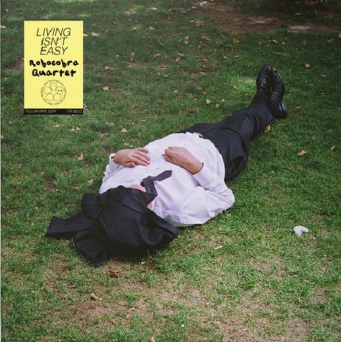 Robocobra Quartet - Living Isn't Easy (LP) (Coloured Vinyl)