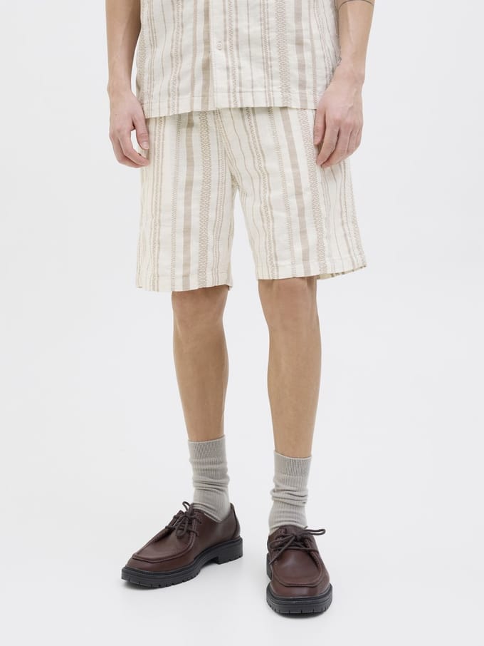 JACK&JONES - JPSTJAIDEN BOHEME JOGGER SHORT SRT - Heren - Bermuda shorts