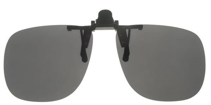Revex POL4800 - Clip on zonnebril - Grijs - Bril opklapbaar - UV400 bescherming