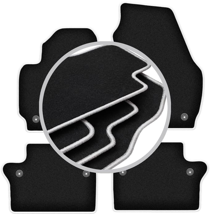 CARLUX-SILVER automatten voor: Volvo S80 II sedan (2010-2017)