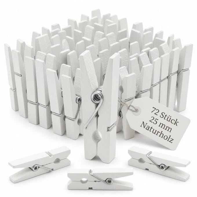 VT Goods - Mini-wasknijpers - Decoratieve klemmen - Creatieve