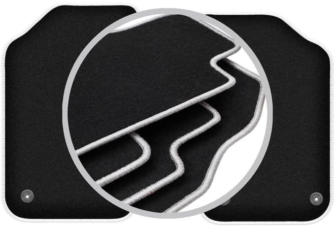 CARLUX-SILVER automatten voor: MG F / TF coupé, cabrio (1995-2005)