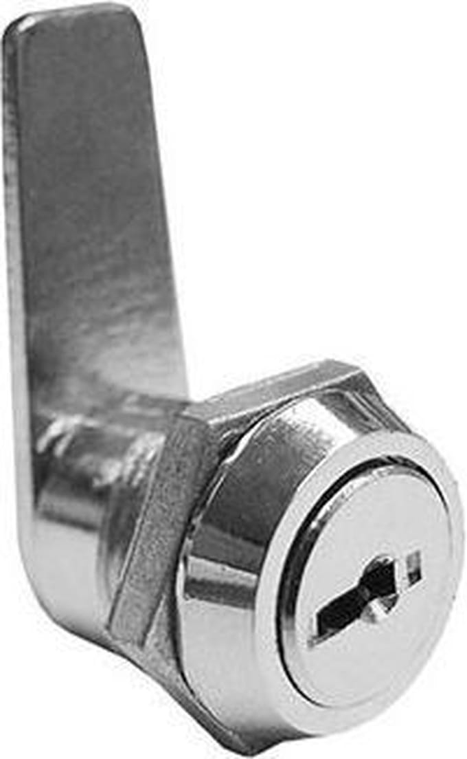 20mm rechte Locker slot / kantel slot