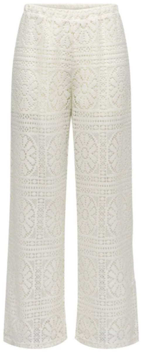 Only Girls - Broek - KOGLIAN - Wide Leg - Birch - Maat 128