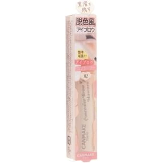 Canmake - Concealer Brow Mascara 02 White Beige