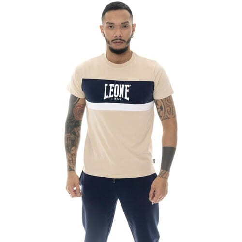 T-shirt Korte Mouw Leone 1947 Man Short Sleeves Easy