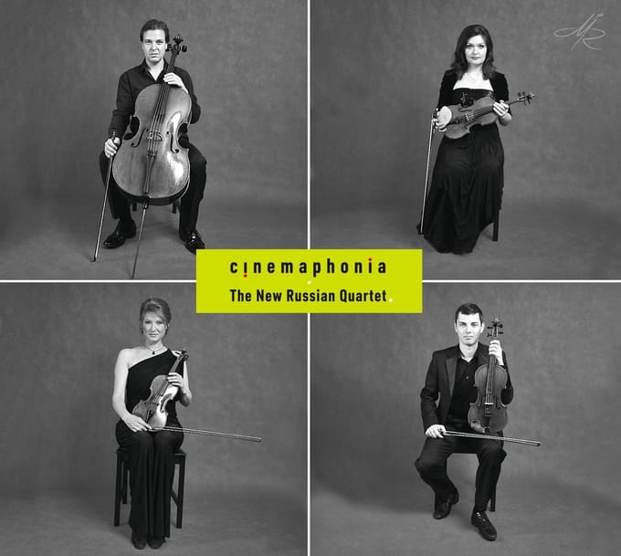 The New Russian Quartet - Cinemaphonia (CD)
