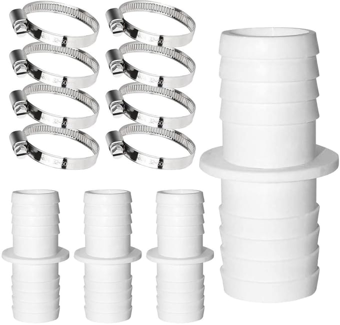 Solidchoice - Set van 4 Pool Hulsadapters 32-32mm
