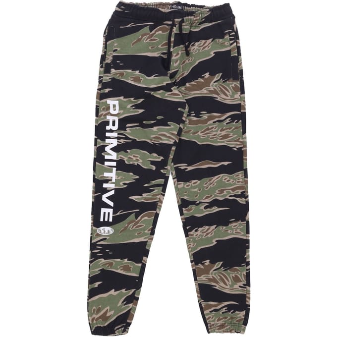 Heren Tiger Fleece Broek Groen