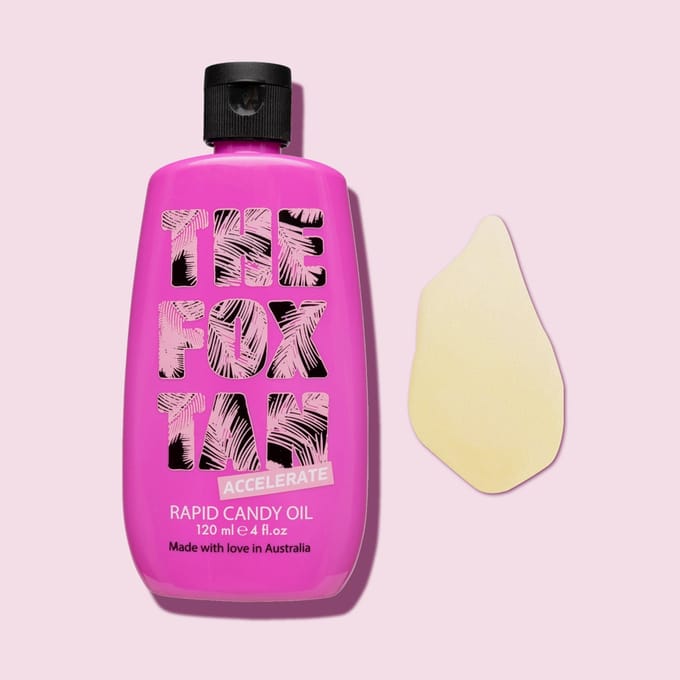 The Fox Tan Rapid Candy Oil – Tanning Olie voor Glans & Snelle Bruining
