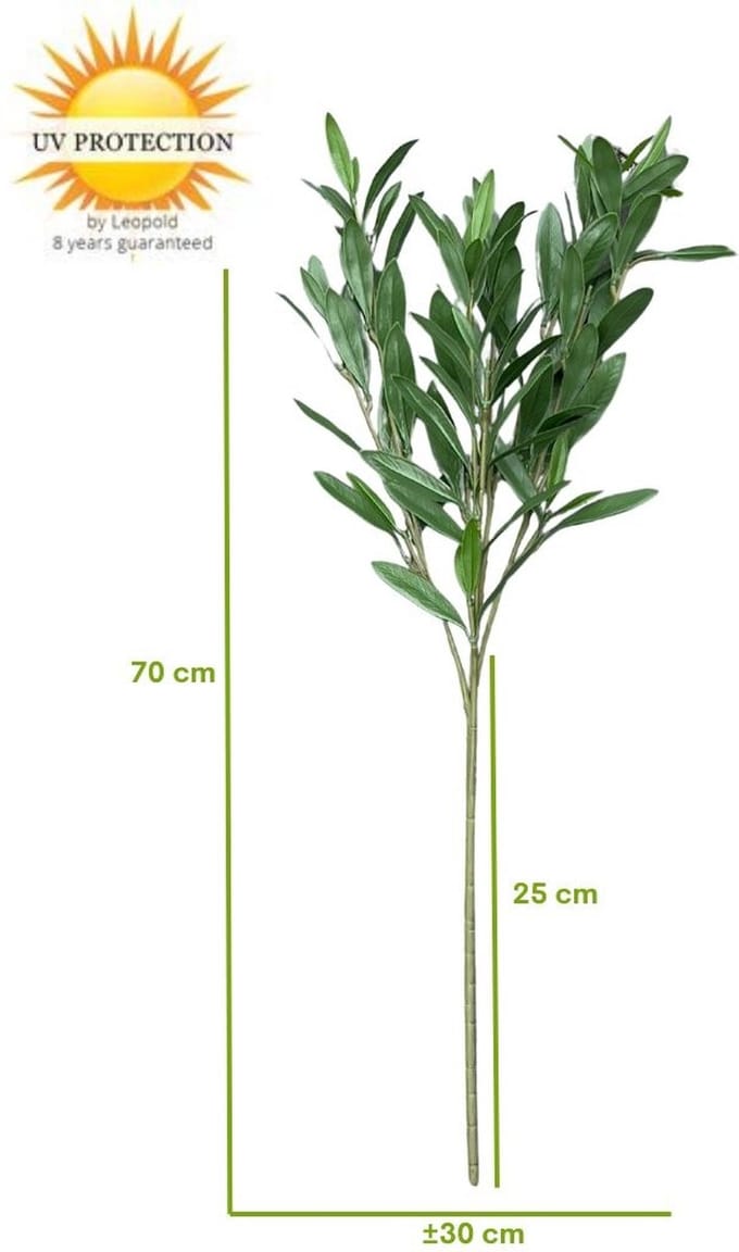 Olijf kunsttak 70cm UV