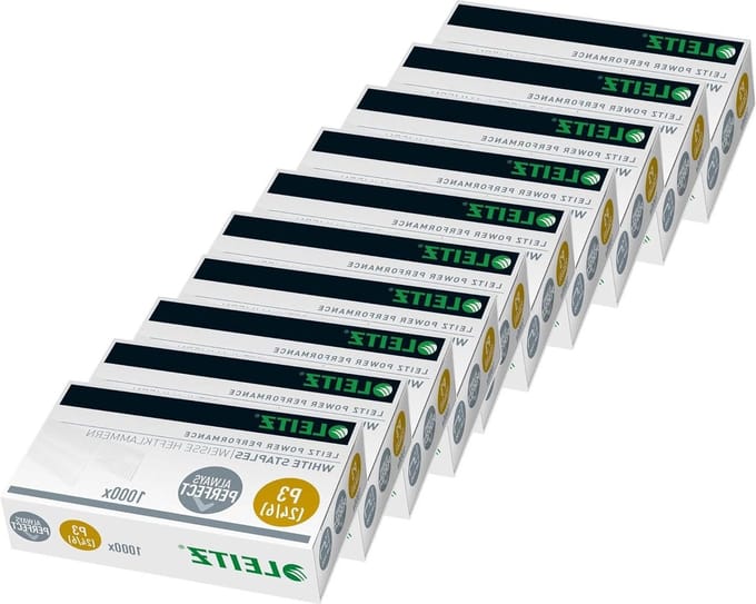 Power Performance nietjes P3 (24/6) 10 x 1000 stuks - verzinkt wit 55540000