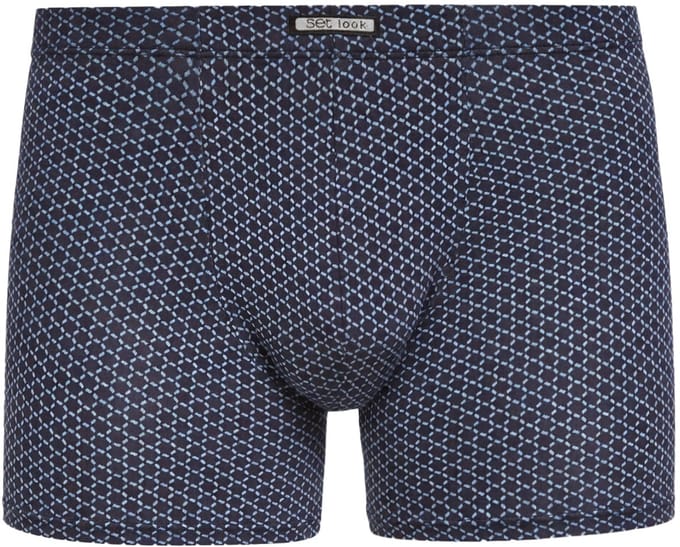 Set heren boxershort microfiber - Milano - Blauw / XL