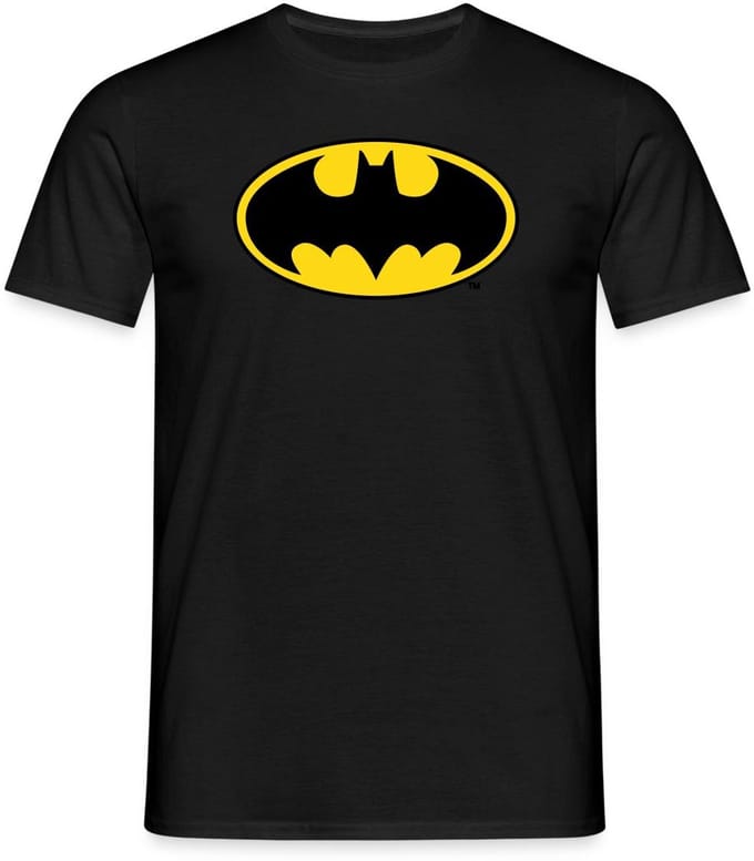 Batman Logo Original Kostuum T-Shirt Heren