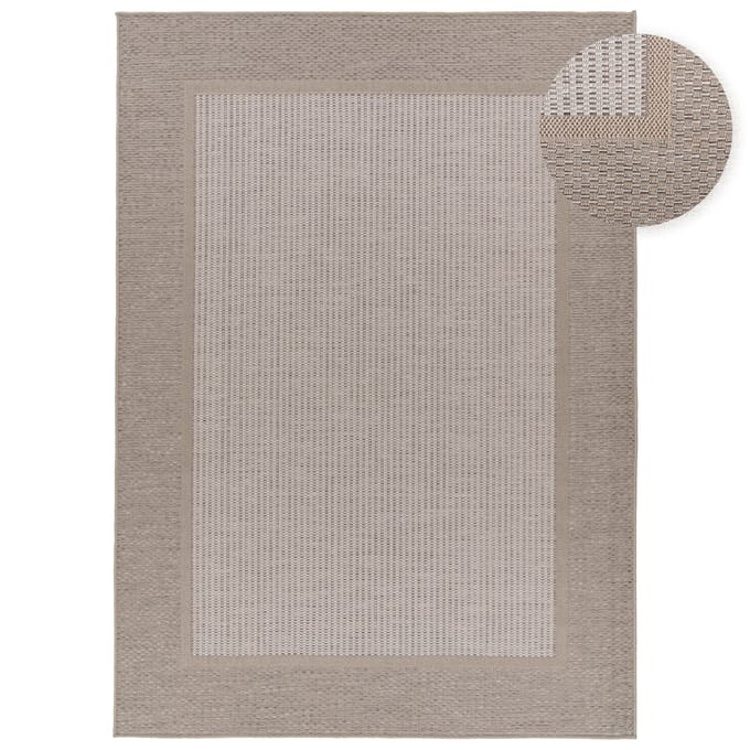Binnen- en buitenkleed Verona beige 80x150 cm