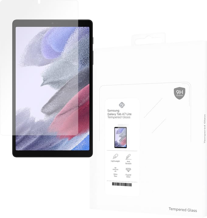 Cazy screenprotector geschikt voor Samsung Galaxy Tab A7 Lite - Screenprotector Tablet Glas