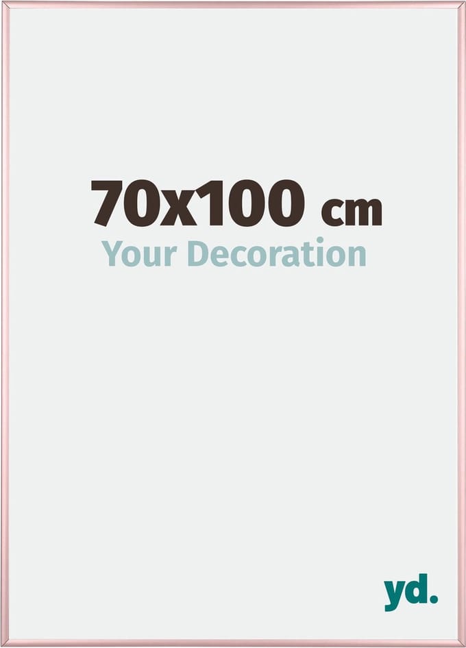 Your Decoration - Fotolijst 70x100 cm - Aluminium - Koper - Kent