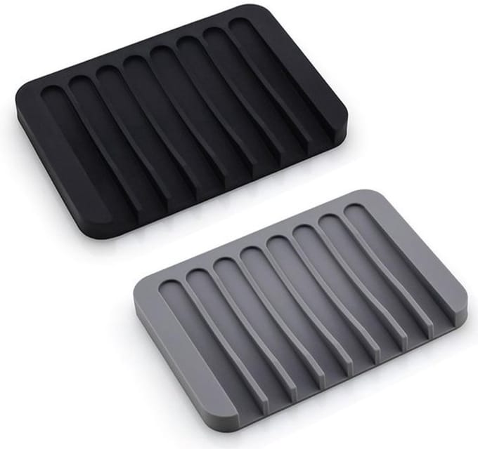 Store_9 - Zeep Houder - Antislip - Drainer - Silicone - Badkamer en