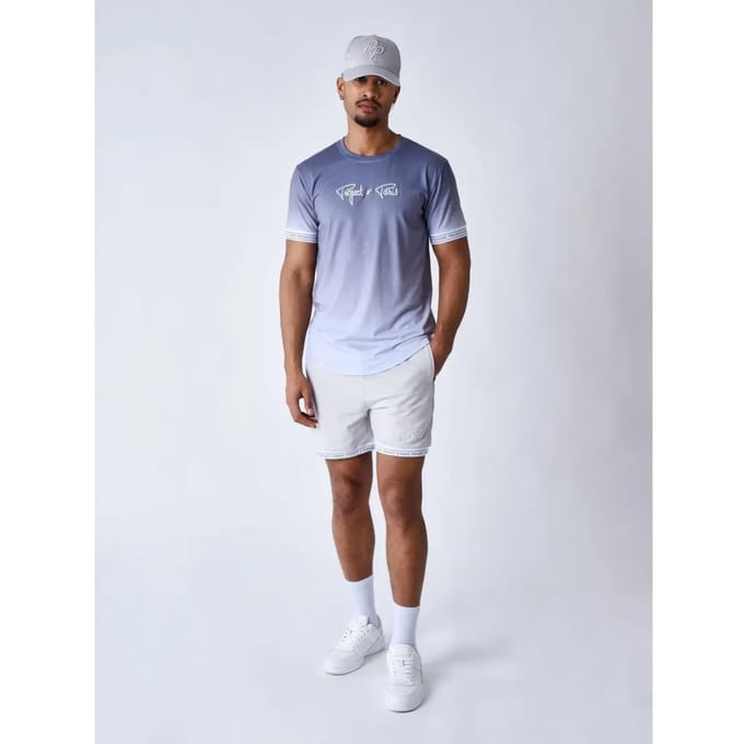 Gestreepte shorts met kleurverloop Project X Paris