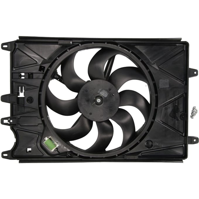 Koelventilatorwiel, motorkoeling DENSO DER09097