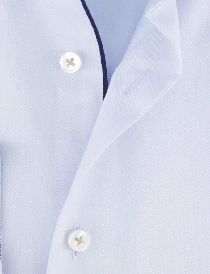 Eterna business overhemd lichtblauw