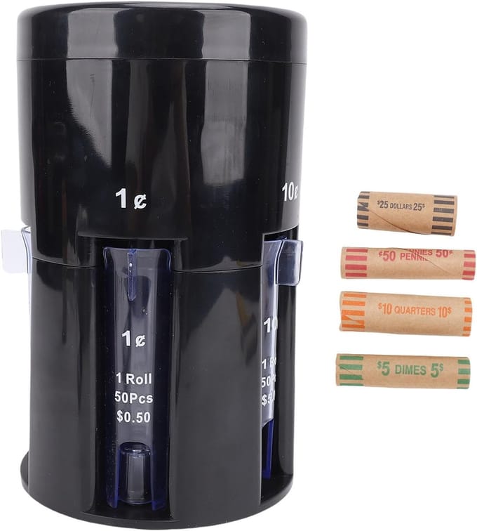 Muntsorteerder - Munttelmachine - Geld Tellen - 5-in-1 Sortering - Compact Ontwerp
