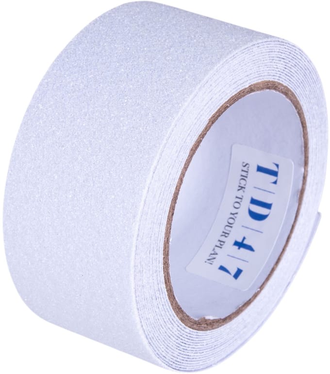 TD47 Antislip Tape 50mm x 5m Wit