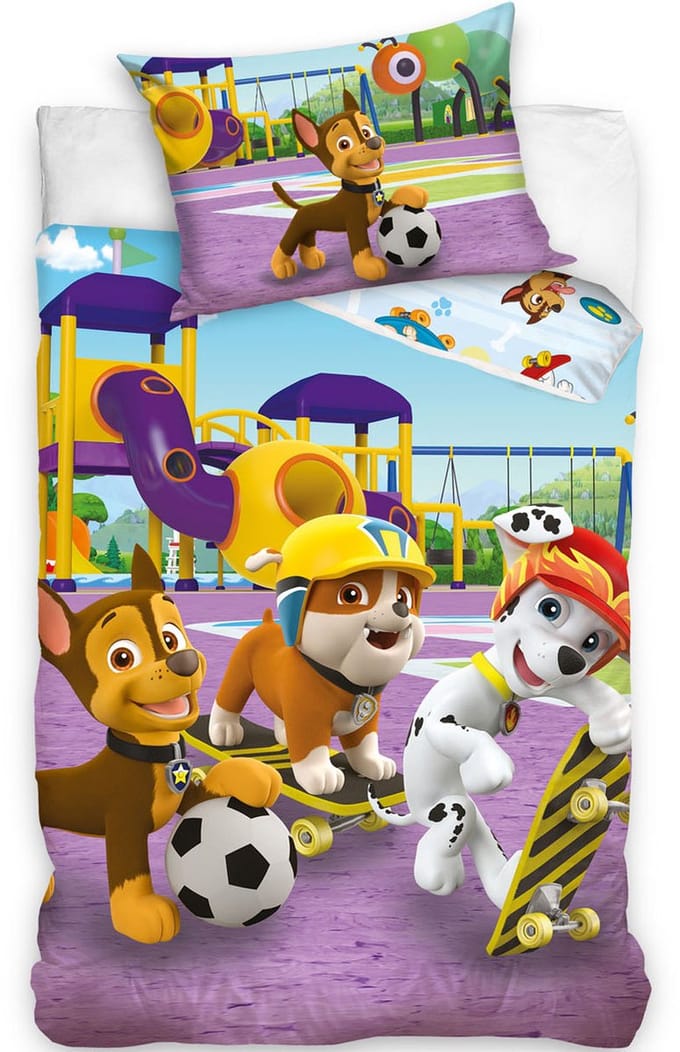 PAW Patrol Dekbedovertrek Speeltuin - Katoen 70 x 90 cm