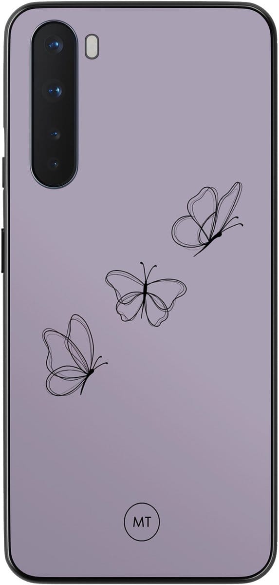 OnePlus Nord hoesje - Vlindertjes