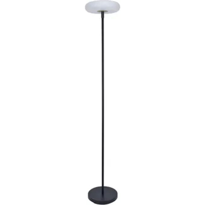 Lutec Vloerlamp Pops - Zwart - Solar Led - Verstelbare Hoogte - 173,5cm