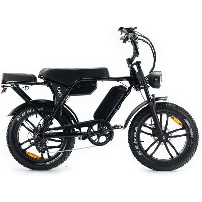 OUXI C80 MAX (Dubbele Accu) - Zwart