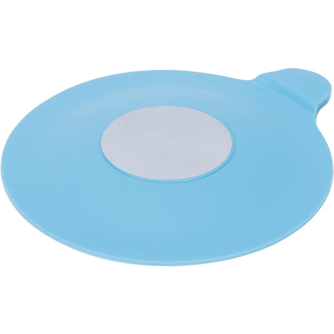 Badkuip Afvoer Stop Zinklegering Sink Zuignap Afvoerplug Deksel voor Keuken Badkamer Blauw white
