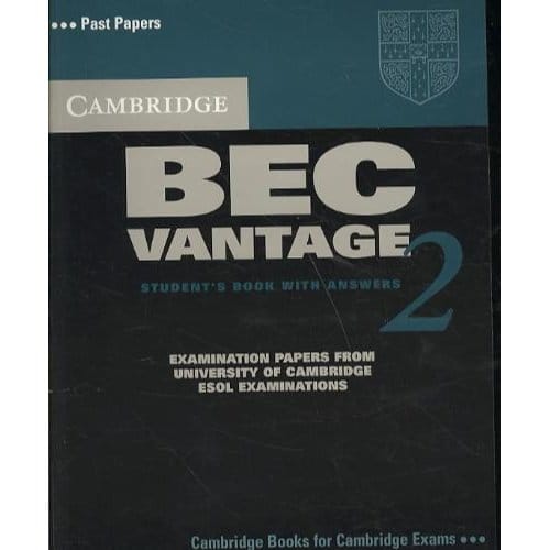 Cambridge Bec Vantage 2 Student's Book With Answers - Cambridge ESOL