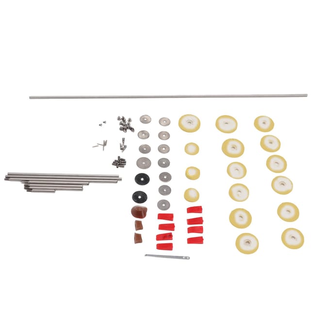 Fluit Reparatieset Polsters DIY Onderhoudsgereedschap Set Muziekinstrument Onderdelen Accessoires beige