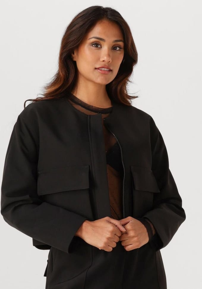 Access D54-1020-387 Blazers Dames - Zwart - Maat M/L
