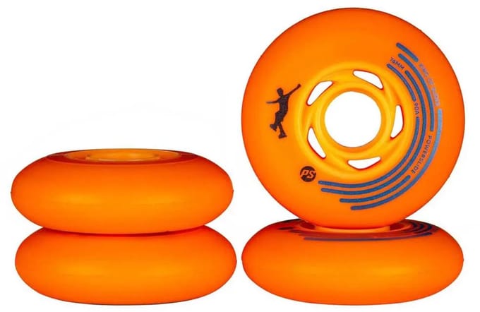 Powerslide King Of Slides Schaatswielen 4 Eenheden Oranje 80 mm-90A