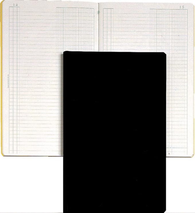 Exacompta journaal, ft 32 x 19,5 cm, Nederlandstalig 5 stuks