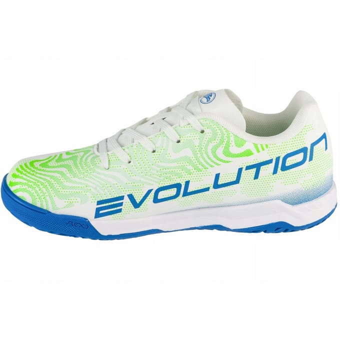 Joma Evolution lederen voetbalschoenen voor kinderen (Wit)