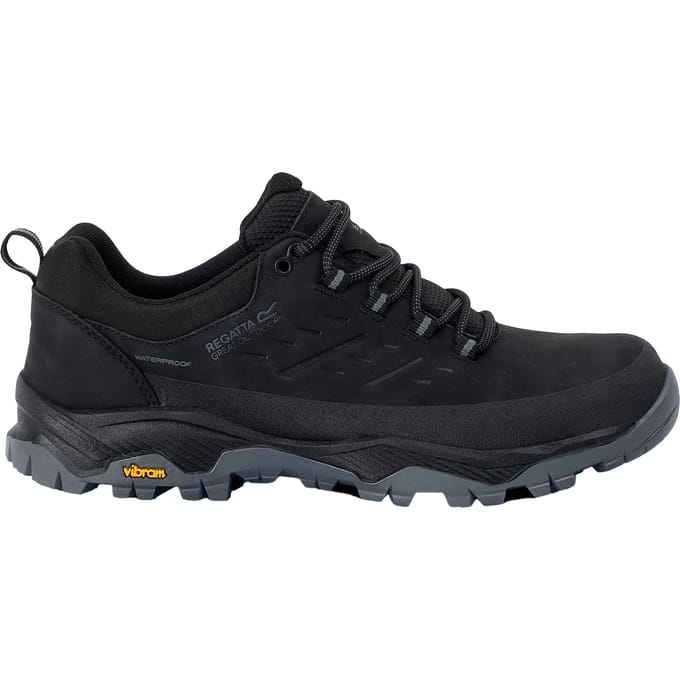 Regatta Herenschoenen Blake Laag (Zwart)