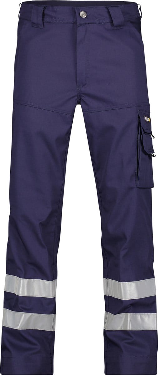 Werkbroek met reflecterende banden