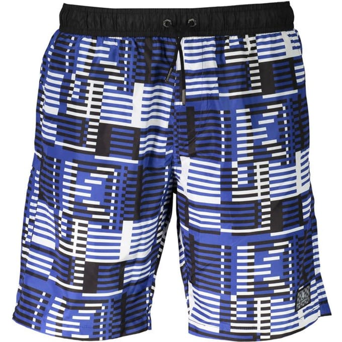 Karl Lagerfeld Blu Polyester Herenzwembroek