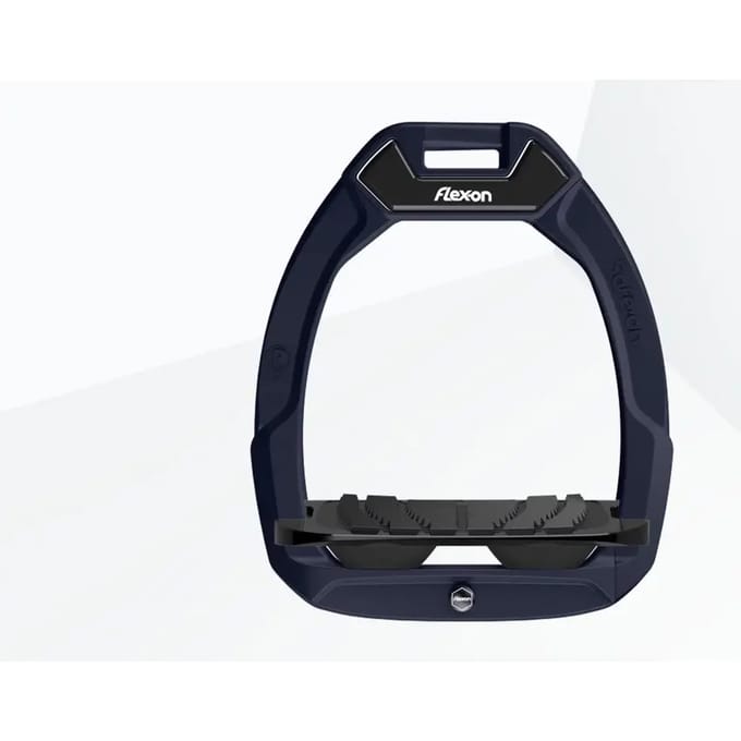 Veiligheidsjockeysporen Schuin Grip Aluminium/Zwart/Zwart Flex-On Safe-On