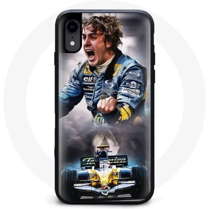 Coque Iphone XR Formula 1 Fernando Alonso