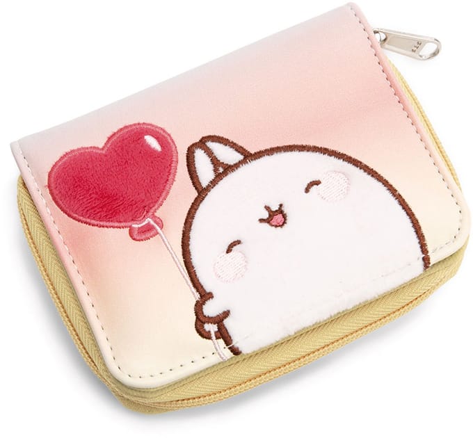 Nici Molang Portemonnee 12x9.5 Cm Roze Kinderen
