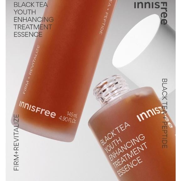 Innisfree Black Tea Youth Enhancing Treatment Elasticity Essence, 1 verpakking, 75ml beige