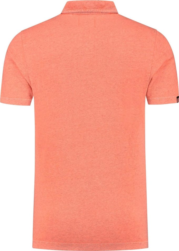 Superdry Maat M La Beach Poloshirt - Mannen - oranje