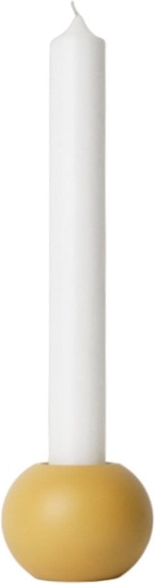Candleholder mini 2-in-1 - Yellow