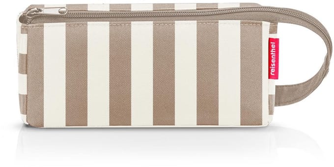 Reisenthel Fold Case Toilettas - Make-up tas - 1,5L - Summerstripes Coffee Zand