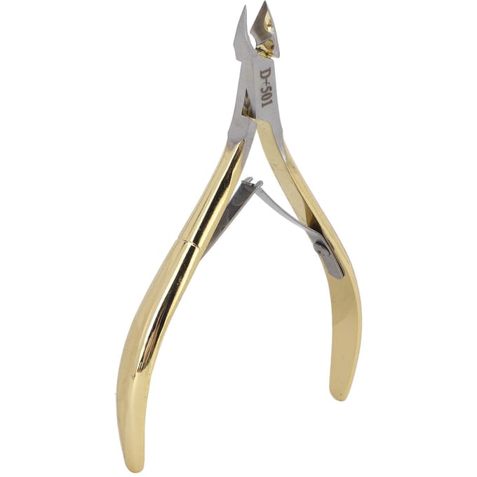 Nagelriemtang Professionele Nagelriemknipper Manicure Tool voor Vingernagels Goud goud