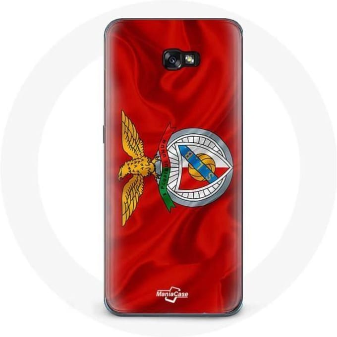 Coque maniacase pour Samsung Galaxy A3 2017 slb benfica fond rouge noir